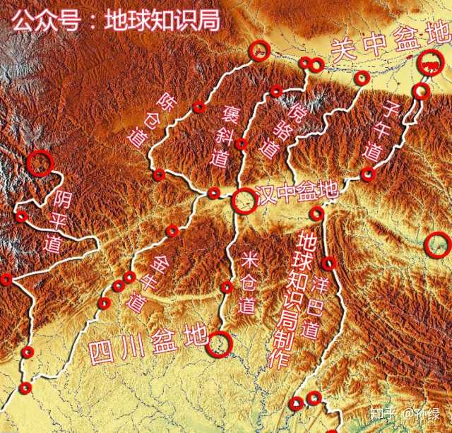 从褒斜道入蜀,需经眉县斜谷,沿斜水而上,经过太白县五里坡,再沿褒水而