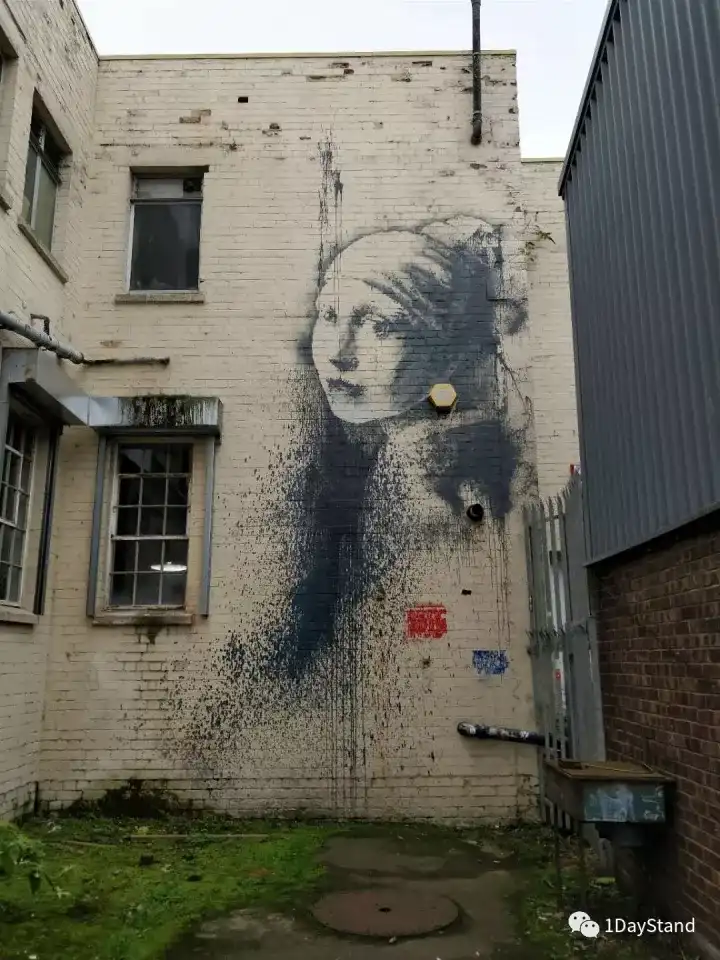 如何看待涂鸦艺术家班克西(banksy)在拍卖会上自毁作品这一行为?