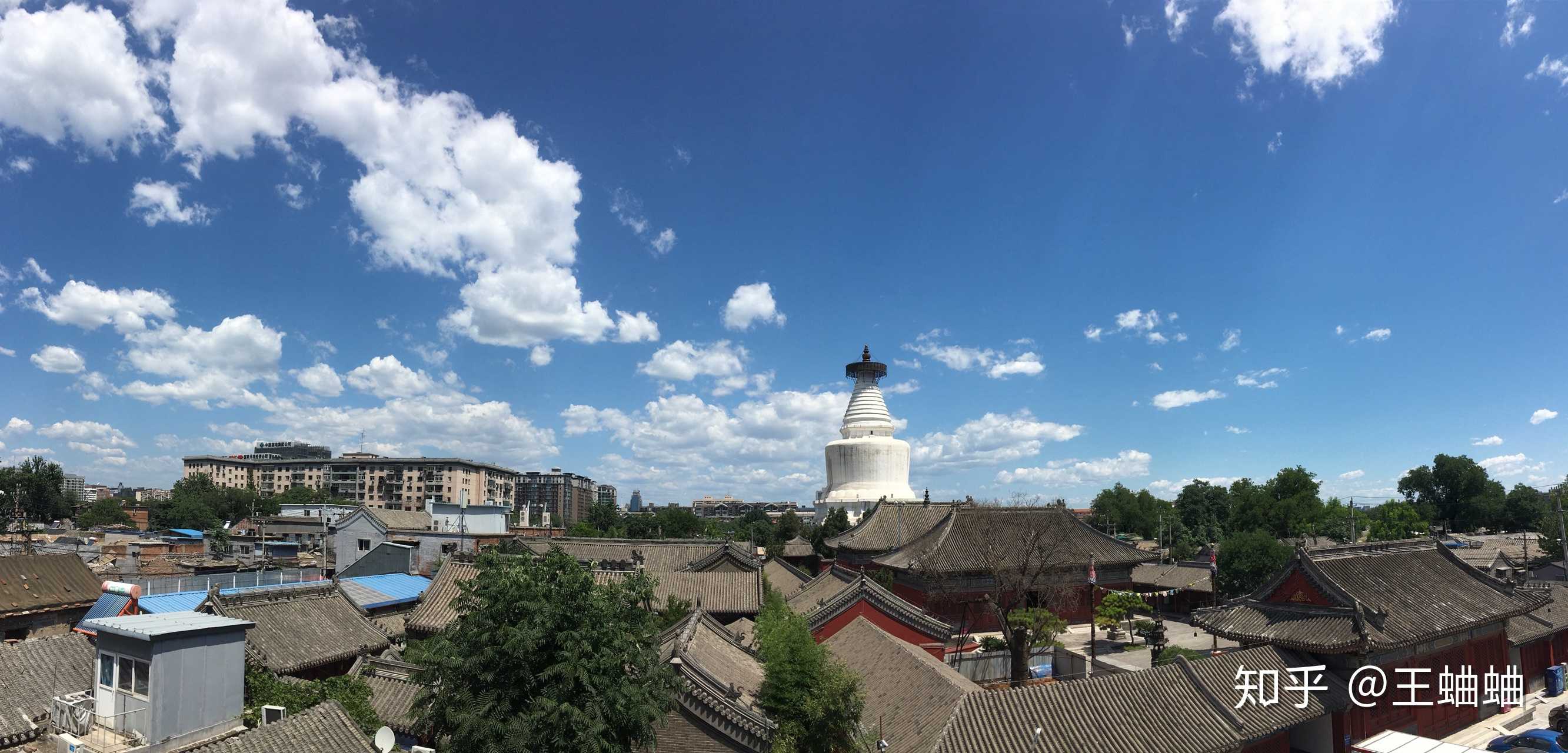 社会主义大楼和白塔寺,大美我的北京