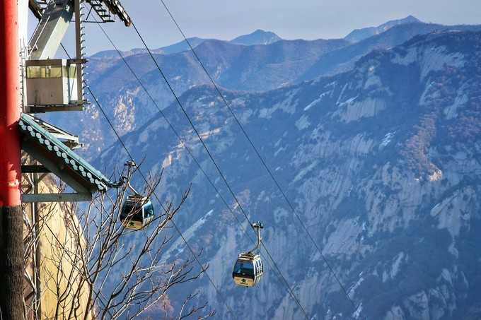 华山北峰索道