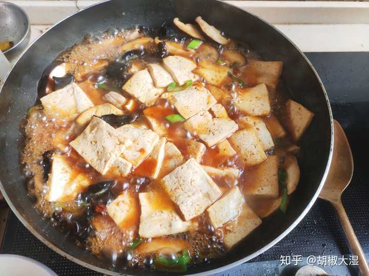 素食主义福音——香菇烧豆腐