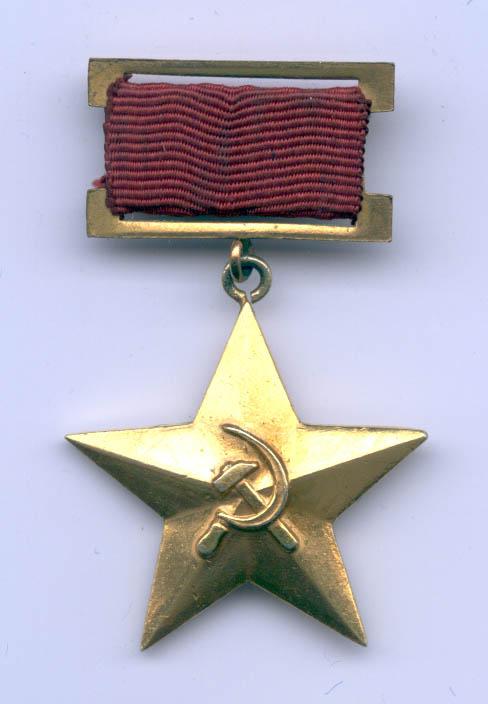 4,"越南民主共和国劳动英雄"金星奖章