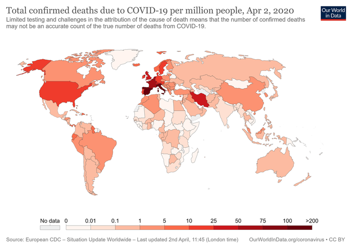 看待4月3日全球新冠确诊人数突破100万我们需要多久才能控制住疫情