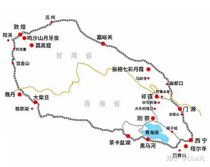 西北大环线路线