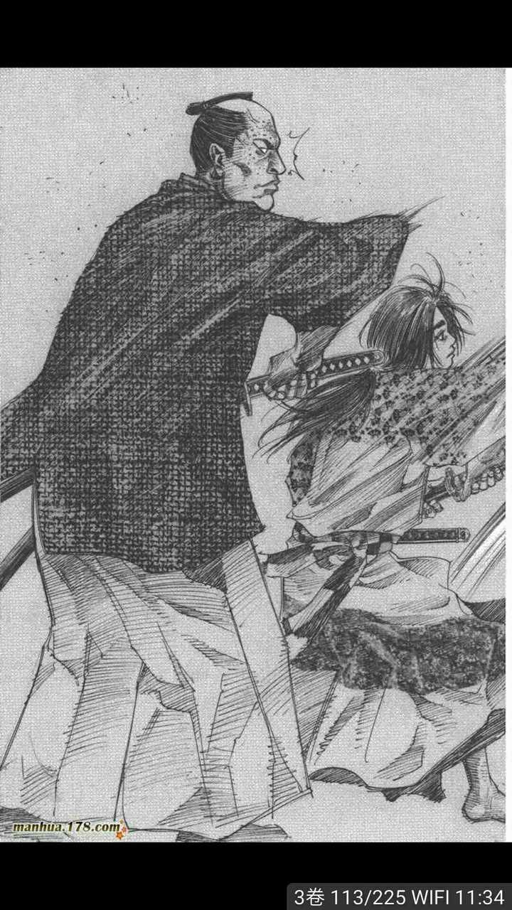 在得知这个流氓武士就是吉冈清十郎后 武藏还是义无反顾的以性命踢馆