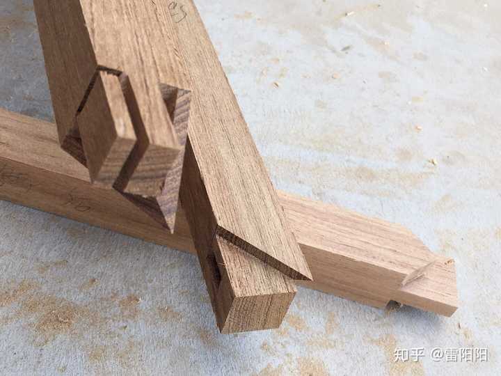 榫卯制作(缅甸柚木)