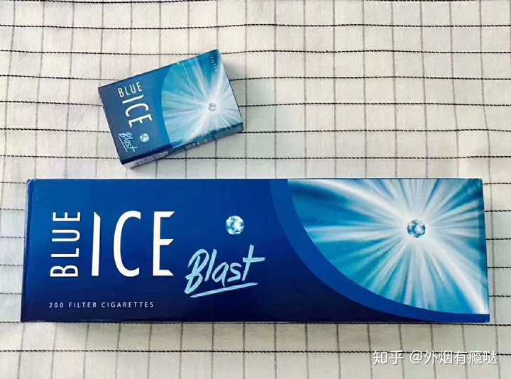 日本-blue ice blast蓝冰     极限薄荷爆珠,万宝路旗下凉度自然不用