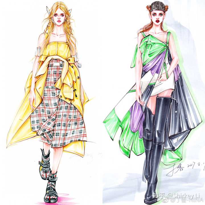 有哪些好看的服装设计图?