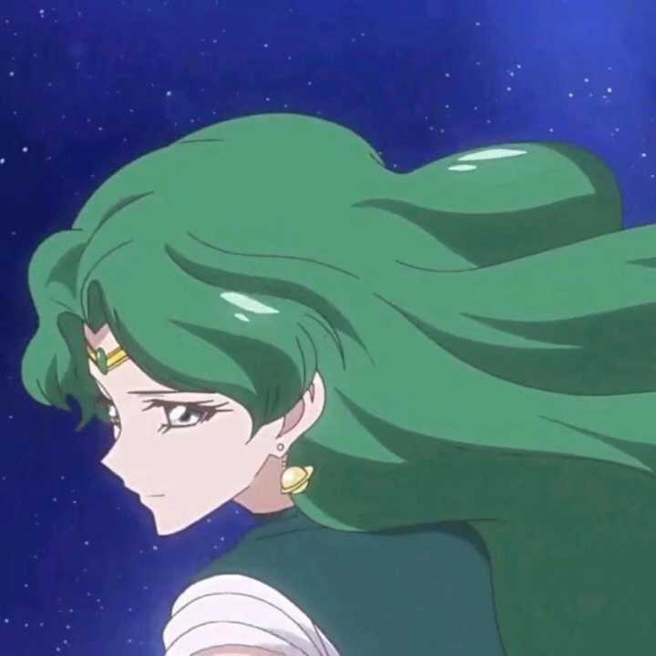 在线求绿发美少女战士的高清头像.谢谢.