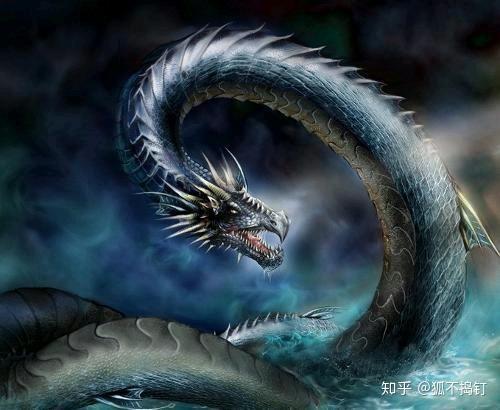都是中国古代神话故事中的神兽 区别挺大的 蛟龙 这就是蛟龙和麒麟.