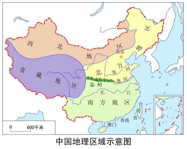 秦岭淮河的地理意义有哪些?