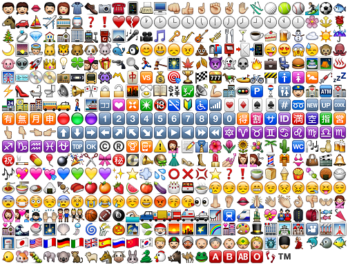 emoji表情更新,最熟悉的陌生人你了解多少