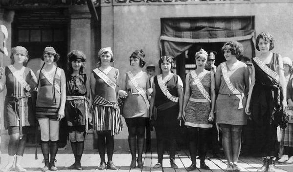 The first Miss America Pageant