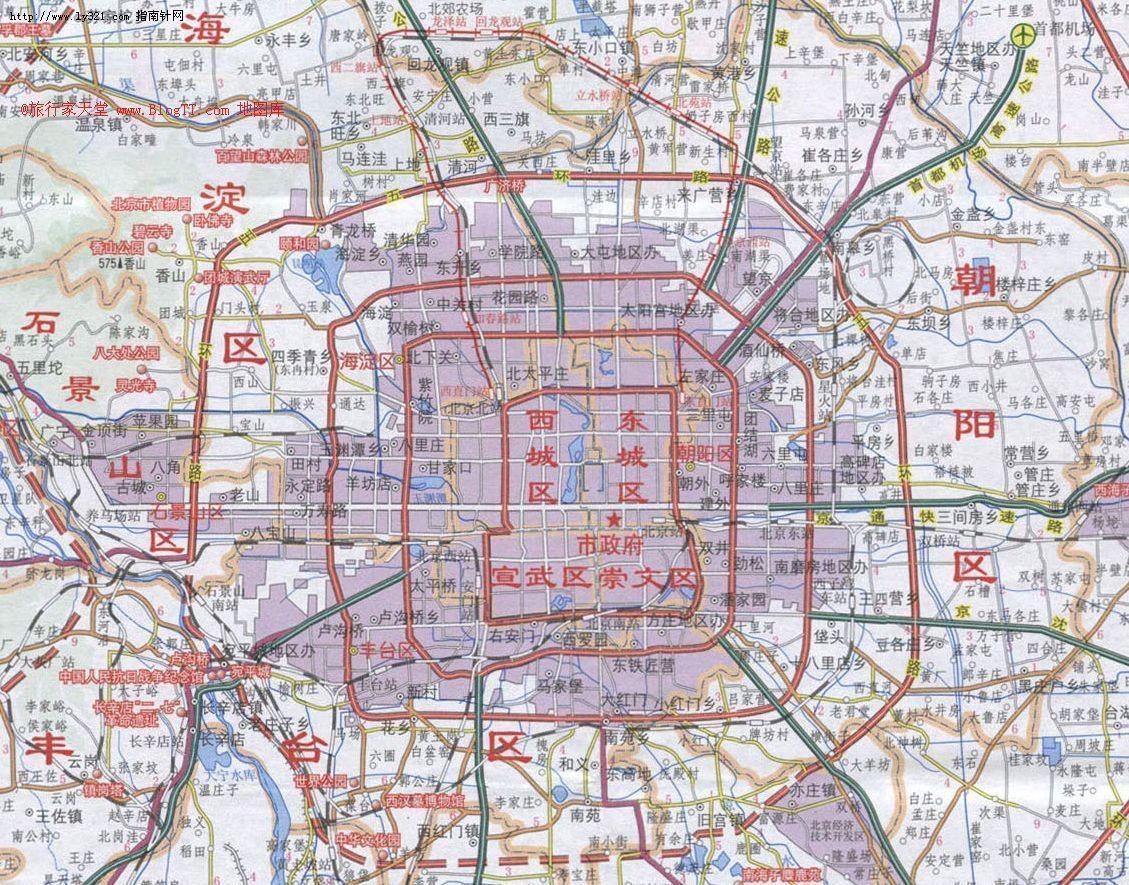 南城到底是什么地方?答:一般而言指北京的崇文区和宣武区.图片