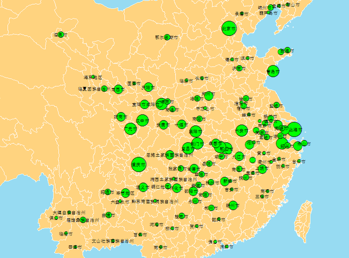 百度地图"张家x"poi分布图(百度地图poi 东北地区一般搜不出来,原因不