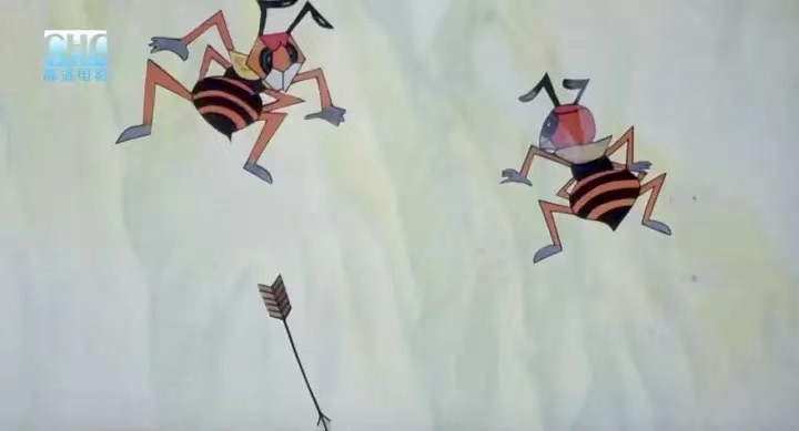黄蜂精,《葫芦兄弟》第一部第二话   分 32 秒处