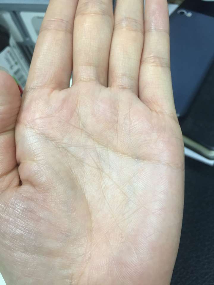 有谁的掌纹上有五角星之类的图案吗?