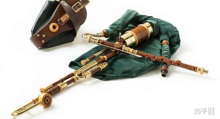 爱尔兰风笛(uilleann pipes),也叫肘风笛 一种不需要用嘴的管乐器