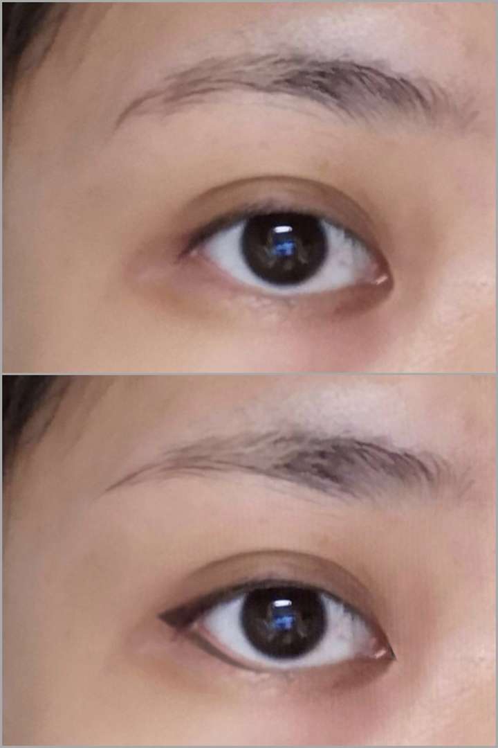 这种眼型怎样画眼线?(眼尾长)?