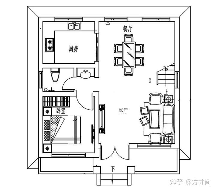 宽8米深65米农村自建房户型怎么设计好