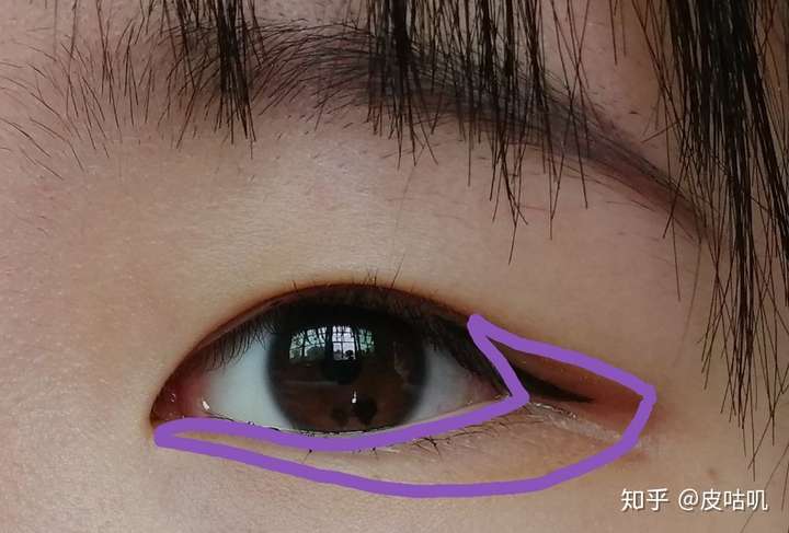 知乎有妹有同眼尾沟深长的妹子鸭感觉眼妆好难画想问问有类似情况的