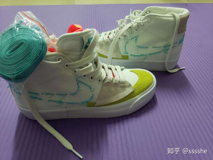 nike sb blazer mid白色拆钩值得买吗?