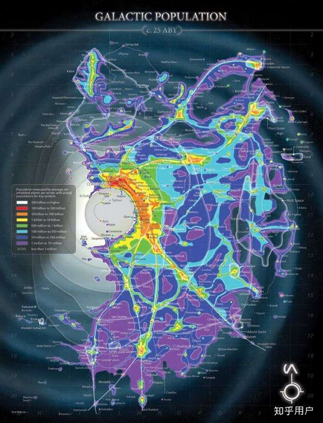 这是银河帝国的地图