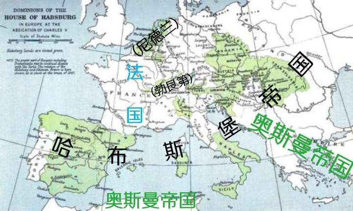 君不见三十年战争,奥地利王位继承战争等爆发,哈布斯堡家族没落之后
