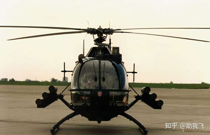 德国bo105直升机与中国擦肩而过的先进武装直升机