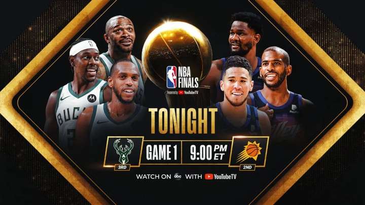nba总决赛2020,nba2020总决赛 nba 2020-21 总决赛 g1 太阳 118:105 雄鹿,1:0 领先