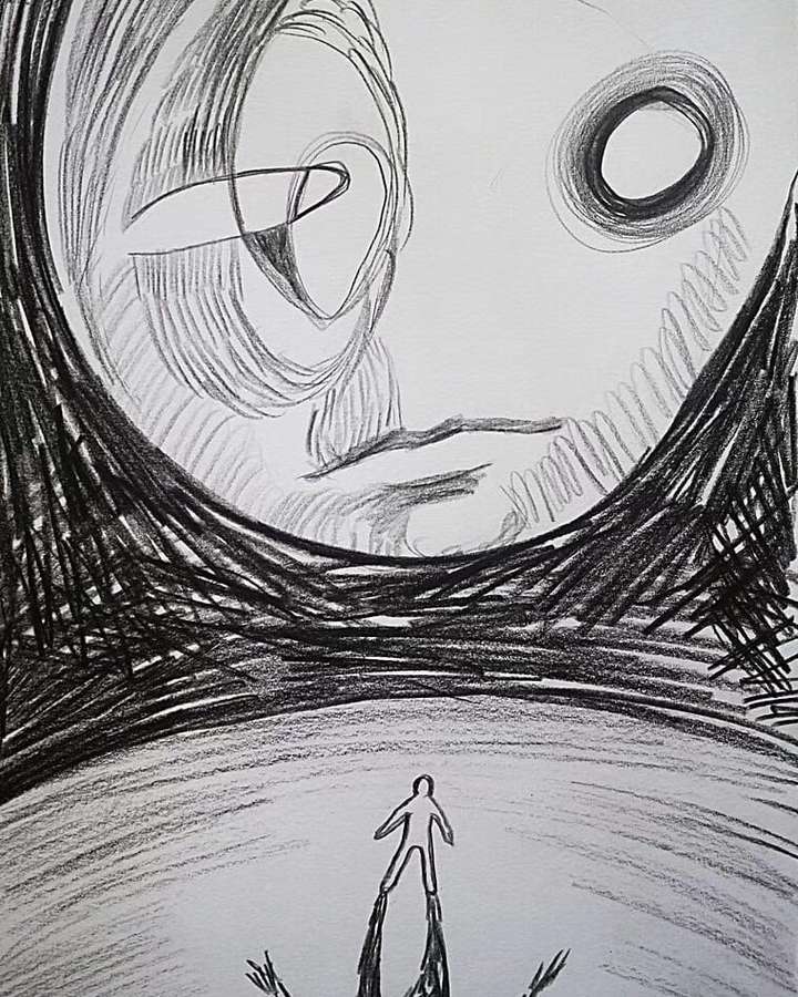 附上我觉得感情和你妹妹很相似的一张画,这张图的作者是我一个有抑郁