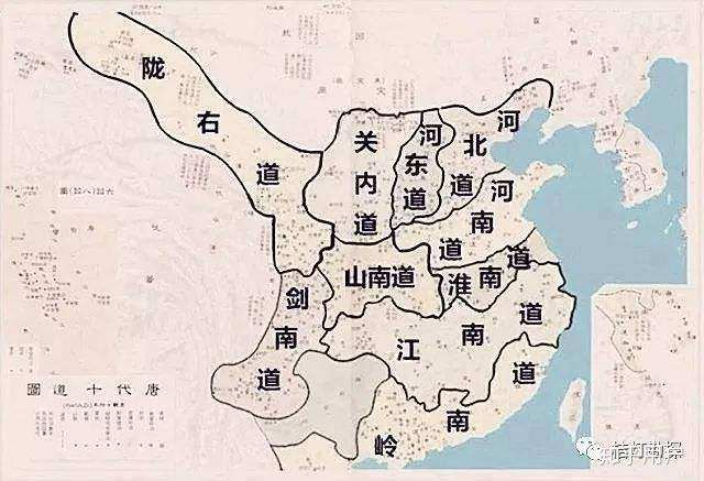 唐朝天下十道