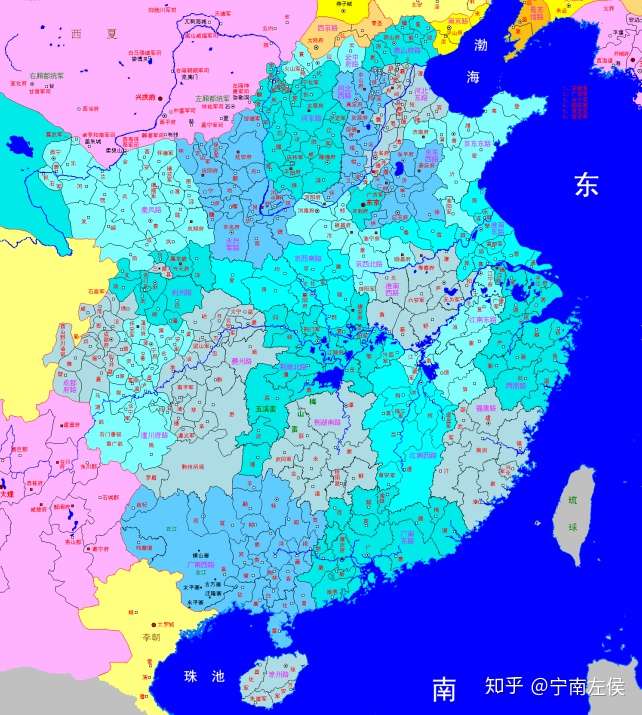 北宋的行政区划是以山川形便为依据的吗