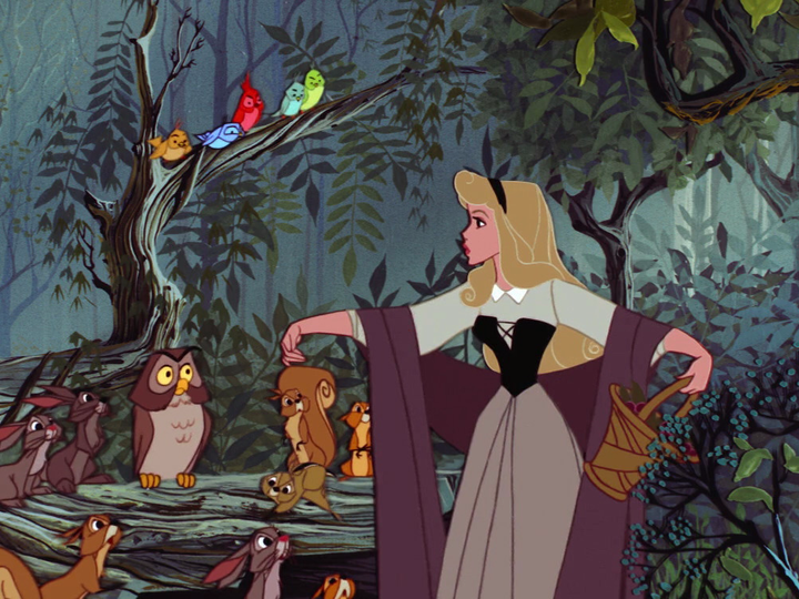 该角色为迪士尼动画 睡美人(1959)中的奥罗拉公主