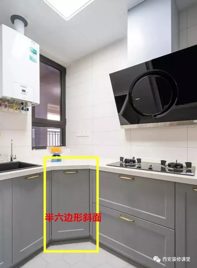 厨房橱柜转角,做l型还是钻石型更实用?