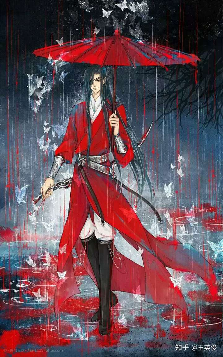 有哪些古风红衣的图片,类似侠客,将军,戏子的.
