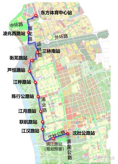 奉贤新城-东方体育中心快速公交选线规划调整方案出炉 一起围观