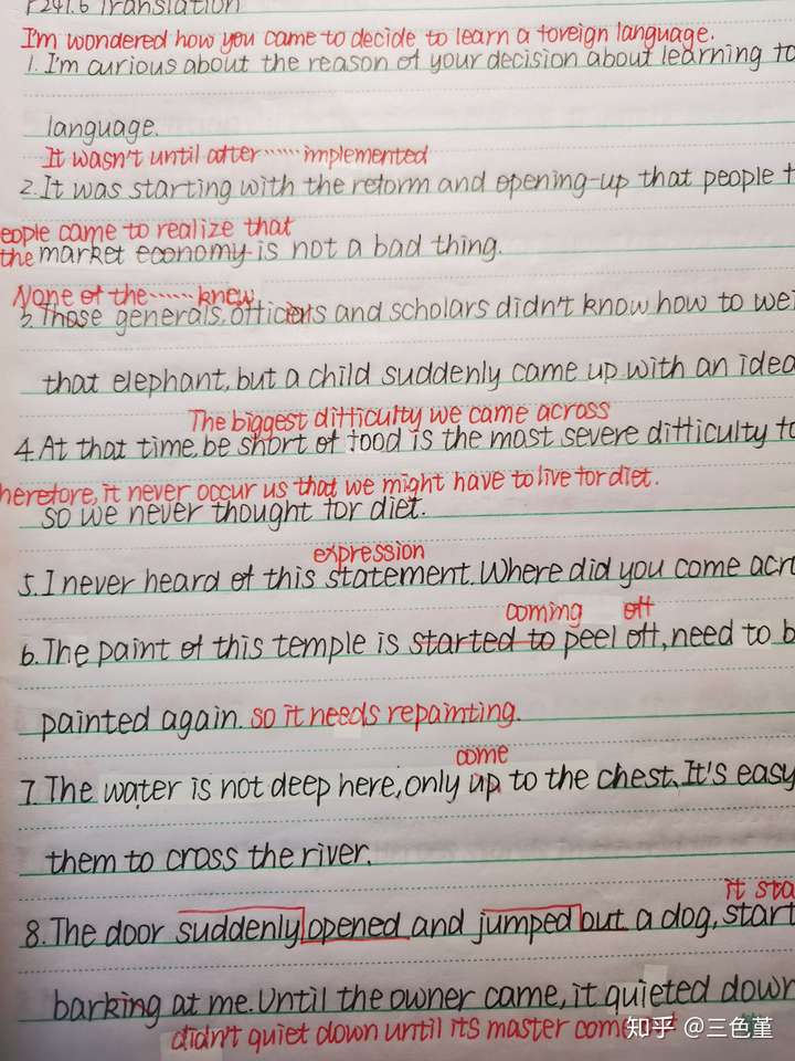 高中生上课记英语笔记有必要吗?