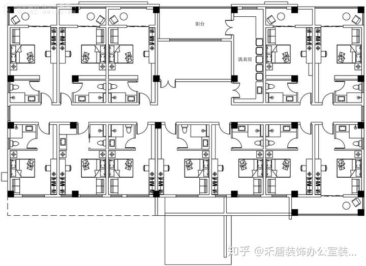 办公楼设计图纸平面图