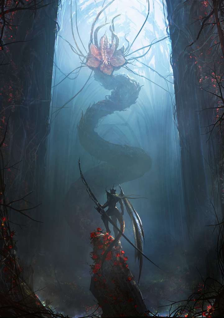 有哪些关于深海或者海怪的图片越恐怖越诡异越好