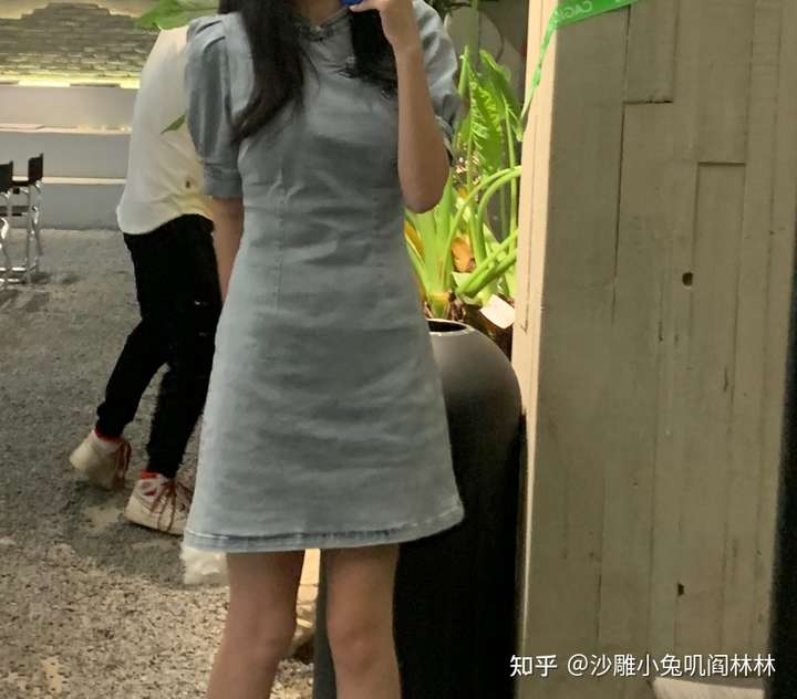 我爸说我穿起来成熟的旗袍