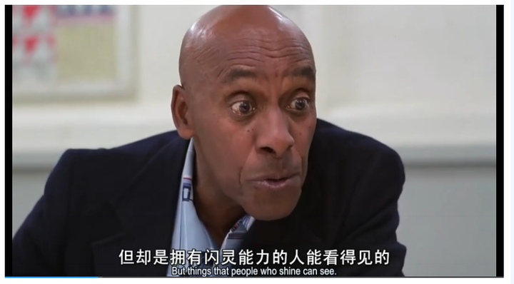 闪灵在遭到威胁,遇到危机后才会获得,丹尼是在受到杰克伤害后获得的