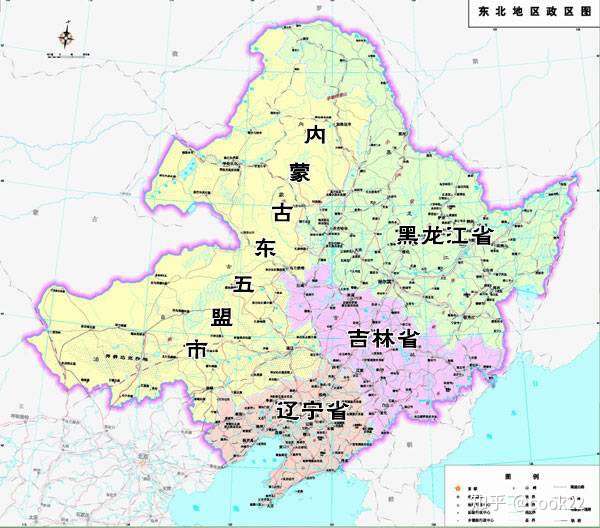 为什么很多人提到东北都是东三省,而不会带上内蒙古的那一部分地区?