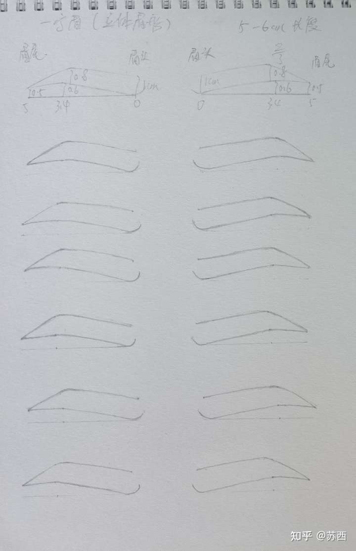 初学者怎么画眉毛?