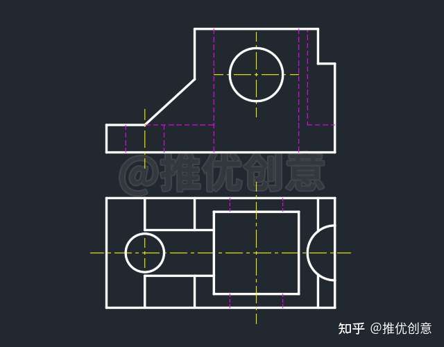 如何将主视图做成全剖视图