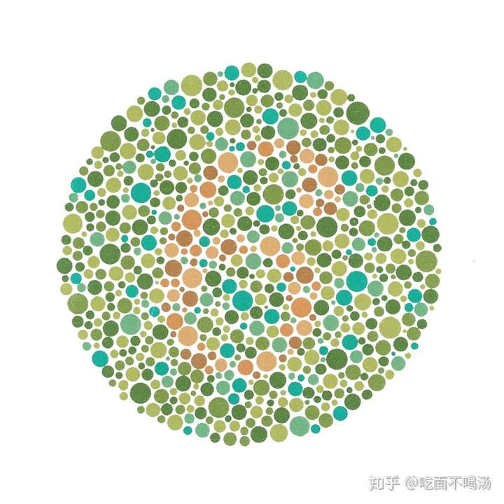 【测试原理】 《色盲检查图》是一位叫石原氏的日本人发明的.