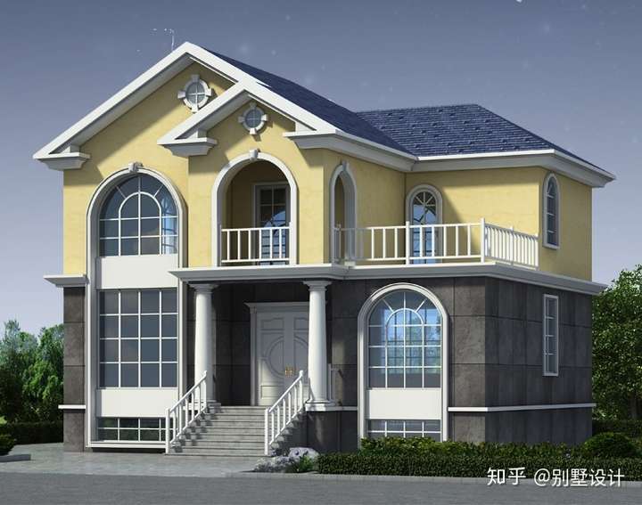 2020最新款二层半别墅,2021年农村别墅新款式 【优品设计】地上两层地下一层,简约大气的欧式别墅最