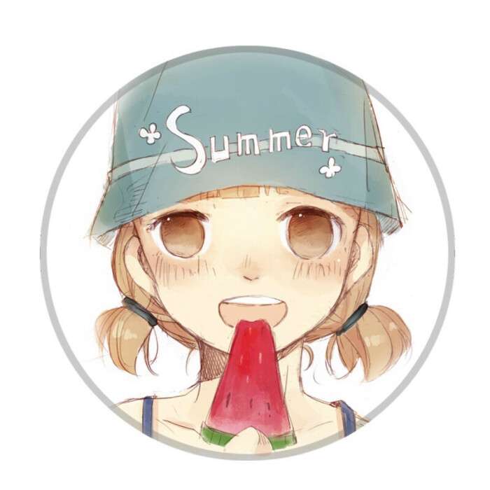 求推荐适合夏天的动漫头像女?