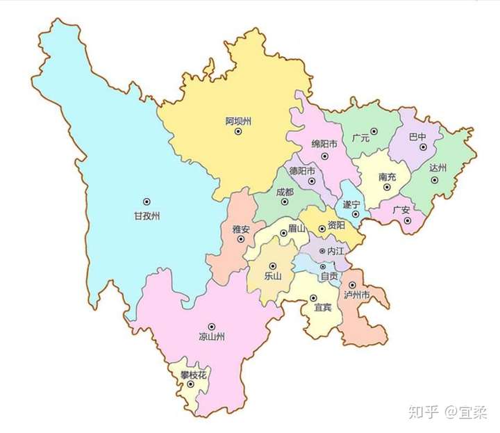 如果四川行政区划重庆市不直辖出去的话重庆市还会对成都市有那么大的