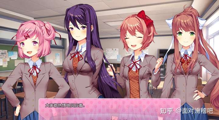 doki doki literature club 是一个难得的治愈系佳作,让人沉浸在轻松